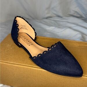 Brinley Co. Scalloped Flat Blue 5.5 Reg
